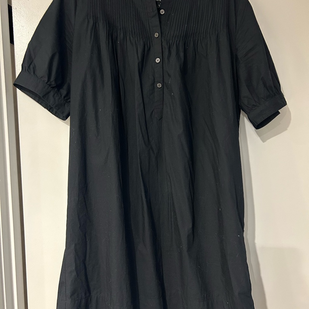 J. Crew Black Casual Button Down Shirt